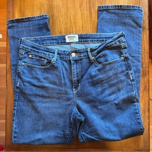 Denizen Levi’s size 16 mid-rise slim jeans EUC